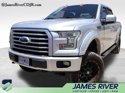 Ingot Silver Metallic 2016 Ford F-150 Lariat