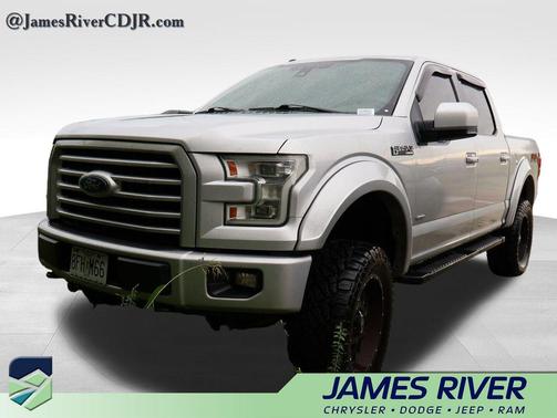 Ingot Silver Metallic 2016 Ford F-150 Lariat