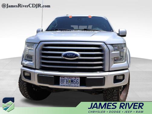 Ingot Silver Metallic 2016 Ford F-150 Lariat