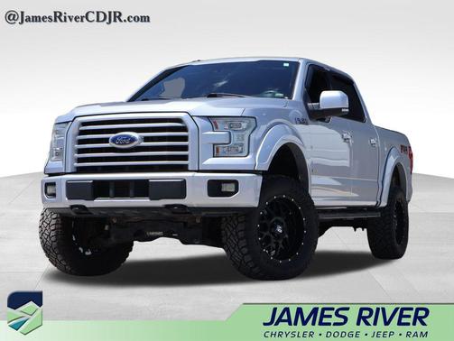 Ingot Silver Metallic 2016 Ford F-150 Lariat