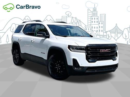 Summit White 2022 GMC Acadia SLE