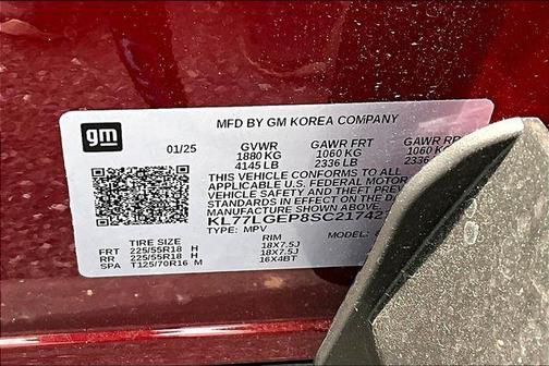 2025 Chevrolet Trax 1RS