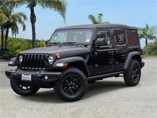 Black Clearcoat 2021 Jeep Wrangler Unlimited Sport