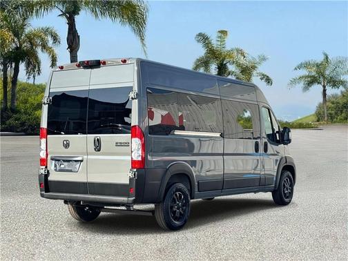 Ceramic Gray Clearcoat 2026 RAM ProMaster 3500 Window Van High Roof