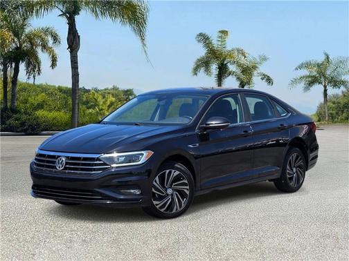 Deep Black Pearl 2019 Volkswagen Jetta 1.4T SEL Premium