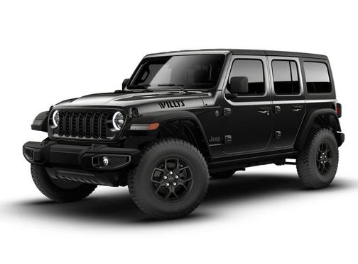 Black Clearcoat 2026 Jeep Wrangler Willys