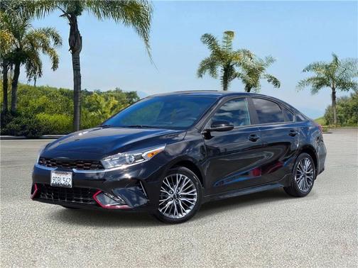 Aurora Black 2023 Kia Forte GT-Line