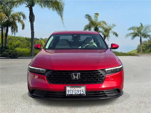Radiant Red Metallic 2024 Honda Accord LX 1.5T