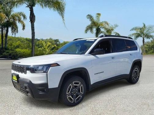 Bright White Clearcoat 2026 Jeep Cherokee Laredo 4x4