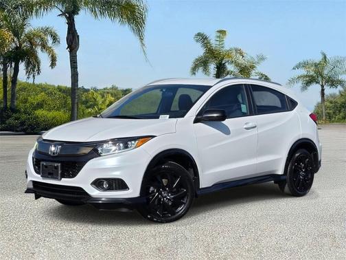 Platinum White Pearl 2022 Honda HR-V 2WD Sport