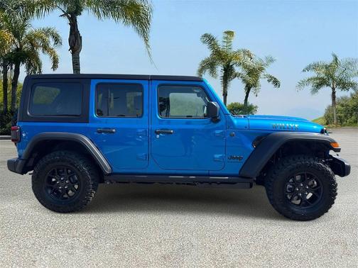 Hydro Blue Pearlcoat 2026 Jeep Wrangler Willys