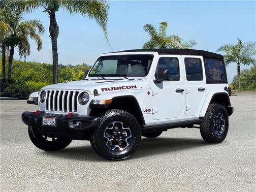 Bright White Clearcoat 2023 Jeep Wrangler Rubicon