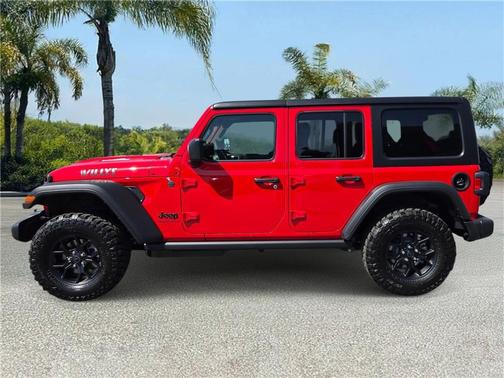 Firecracker Red Clearcoat 2026 Jeep Wrangler Willys