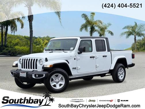 Bright White Clearcoat 2022 Jeep Gladiator Sport S