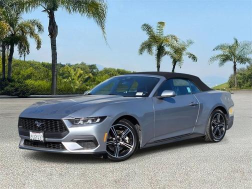 Iconic Silver Metallic 2024 Ford Mustang EcoBoost Premium