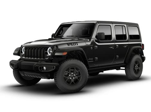 Black Clearcoat 2026 Jeep Wrangler Willys