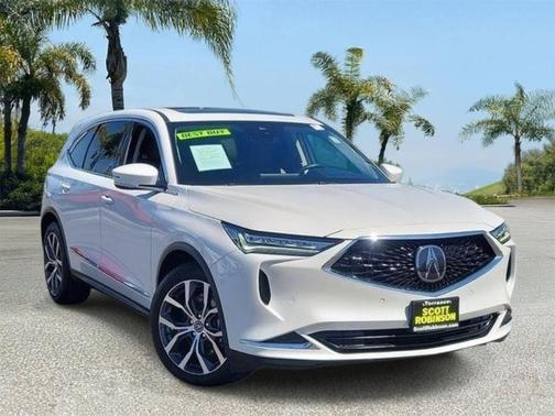 Platinum White Pearl 2024 Acura MDX Technology Package
