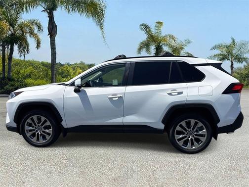 Super White 2019 Toyota RAV4 XLE Premium