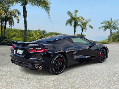 Black 2022 Chevrolet Corvette Stingray w/1LT