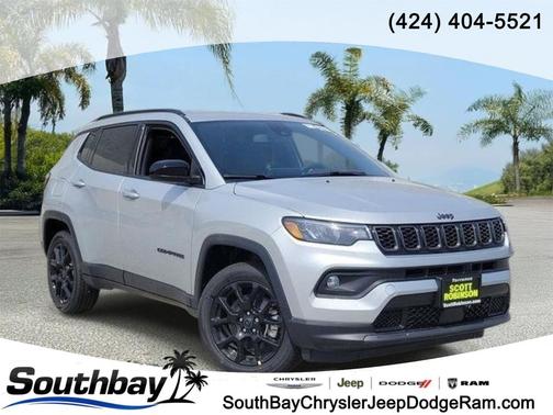 Silver Zynith Metallic Clearcoat 2026 Jeep Compass Sport