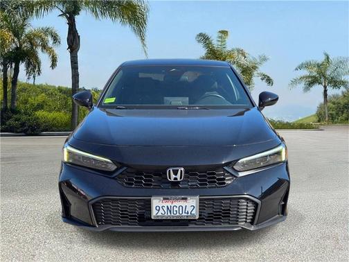 Crystal Black Pearl 2025 Honda Civic Sport