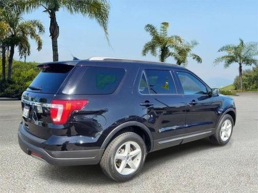 Agate Black Metallic 2019 Ford Explorer XLT