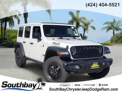Bright White Clearcoat 2026 Jeep Wrangler Willys