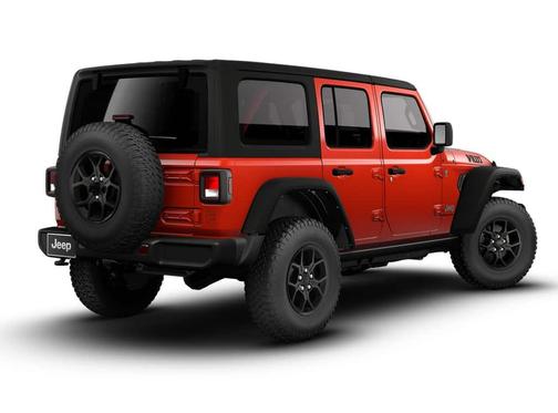 Firecracker Red Clearcoat 2026 Jeep Wrangler Willys