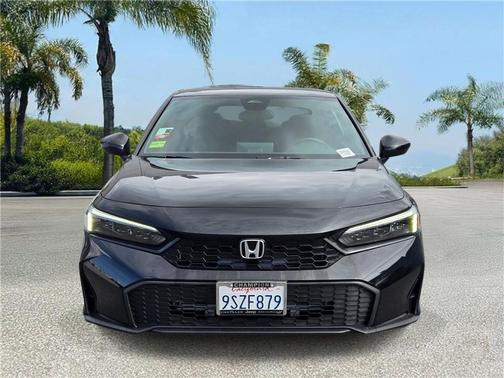 Crystal Black Pearl 2025 Honda Civic Sport
