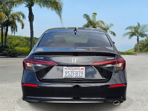Crystal Black Pearl 2025 Honda Civic Sport