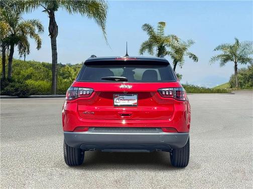 Red Hot Pearlcoat 2026 Jeep Compass Limited