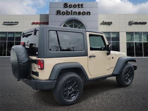 Mojave Sand Clearcoat 2016 Jeep Wrangler Willys Wheeler