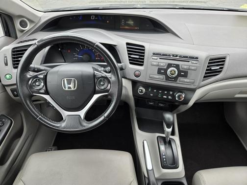 Crystal Black Pearl 2012 Honda Civic EX-L