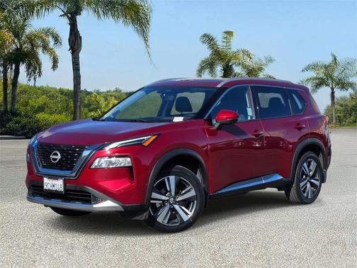 Scarlet Ember Tintcoat 2022 Nissan Rogue Platinum