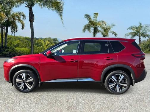 Scarlet Ember Tintcoat 2022 Nissan Rogue Platinum