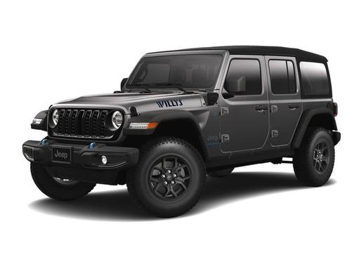 Granite Crystal Metallic Clearcoat 2024 Jeep Wrangler 4xe Willys
