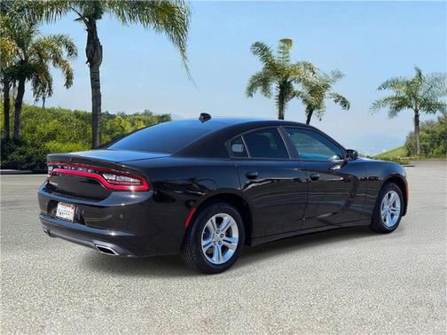 Pitch Black Clearcoat 2023 Dodge Charger SXT