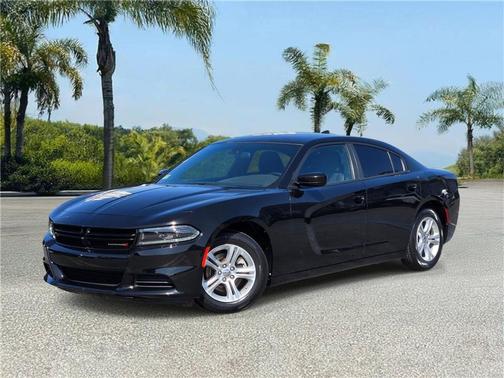 Pitch Black Clearcoat 2023 Dodge Charger SXT