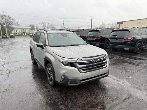 Gray 2025 Subaru Forester Hybrid Limited