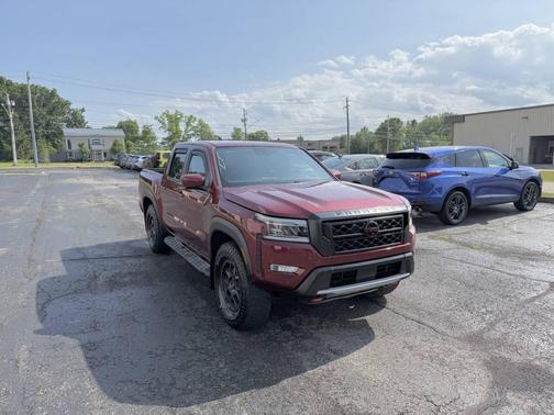Red 2022 Nissan Frontier PRO-4X