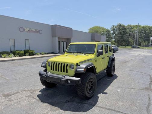Green 2023 Jeep Wrangler High Tide 4x4 4dr SUV