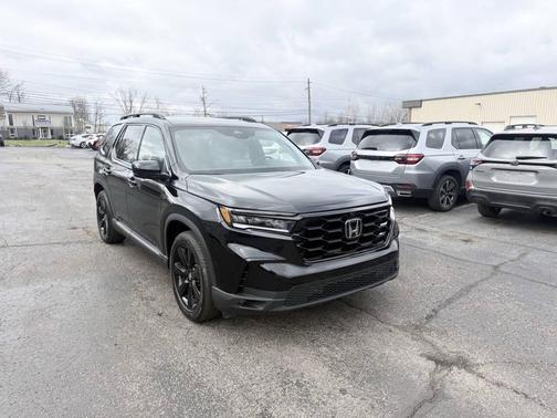 Black 2025 Honda Pilot Black Edition AWD 4dr SUV