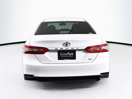 Super White 2019 Toyota Camry LE