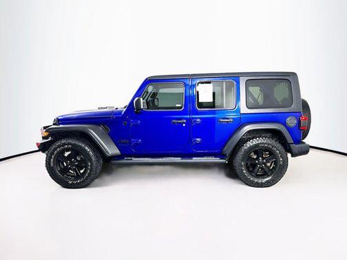 Blue 2020 Jeep Wrangler Unlimited Sport Altitude