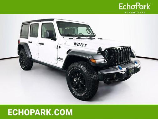 Bright White Clearcoat 2023 Jeep Wrangler 4xe 4x4
