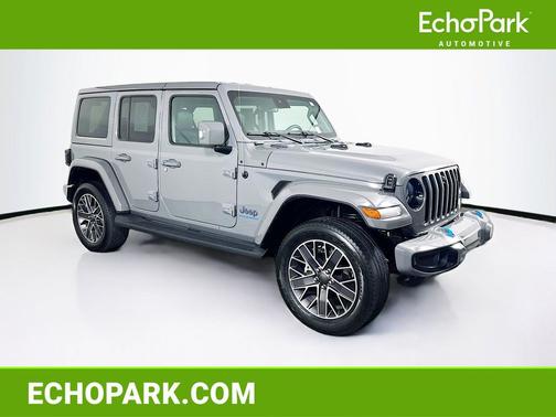 Sting-Gray Clearcoat 2023 Jeep Wrangler 4xe Sahara