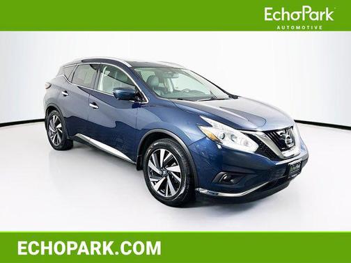 Arctic Blue Metallic 2018 Nissan Murano Platinum