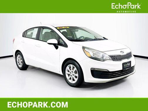 Clear White 2017 Kia Rio LX