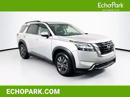 Brilliant Silver Metallic 2025 Nissan Pathfinder SV