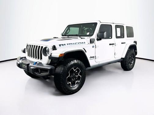 Bright White Clearcoat 2023 Jeep Wrangler 4xe Rubicon